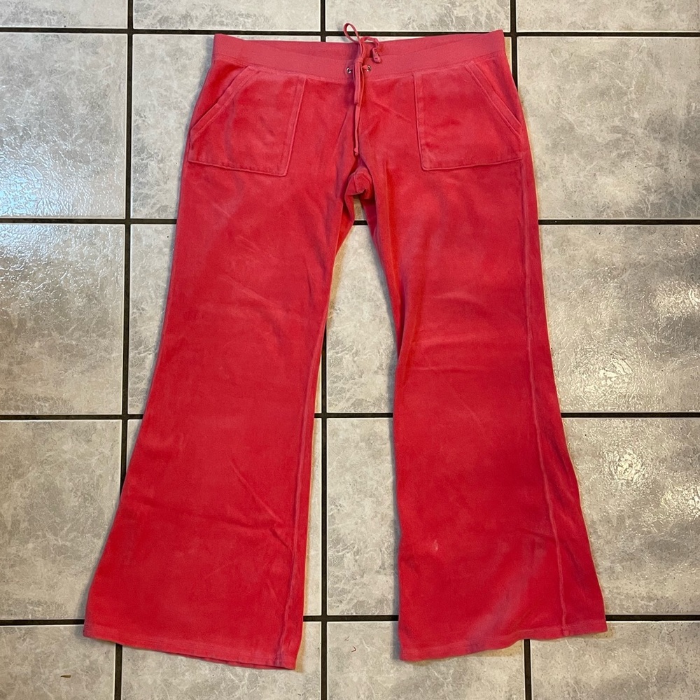 Vintage Y2K Juicy Couture Velour Track Pants